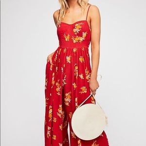 Free People What Is Love Jumpsuit
